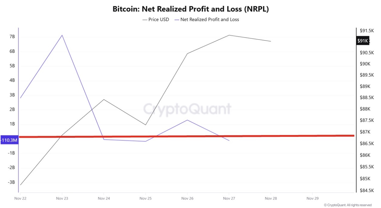 BTC NRPL |资料来源：CryptoQuant
