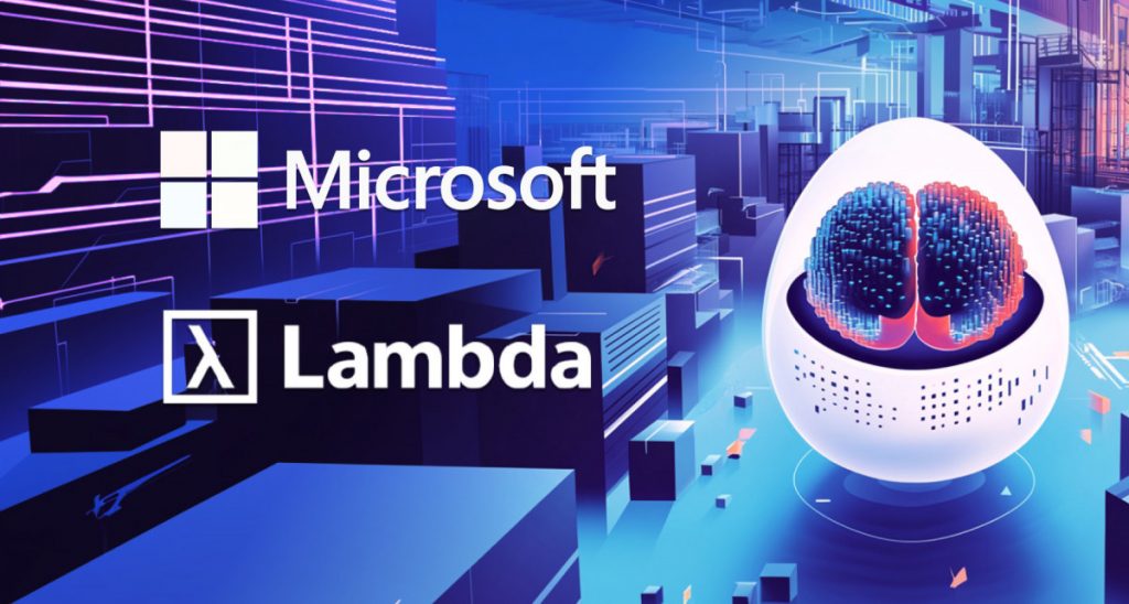 Lambda 與 Microsoft 達成數十億美元的合作夥伴關係，以使用 NVIDIA GPU 部署 AI 基礎設施