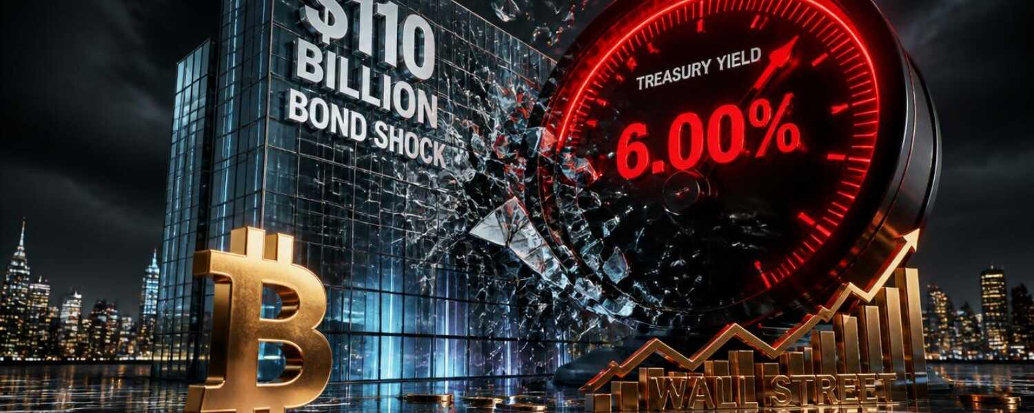 ⚠️ Aviso de obrigações de 110 mil milhões de dólares de Wall Street: o que significa para as ações e a Bitcoin 📉💥