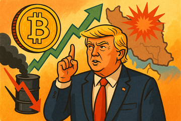 Warum steigt Bitcoin heute? Ölpreis stürzt um 30% ab, Trump deutet an, dass der Iran-Krieg bald beendet ist