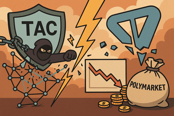 Relatório diário do Gate (14 de maio): Camada de interoperabilidade TAC sofre ataque no lado da TON; volume mensal de transações da Polymarket cai quase 9%