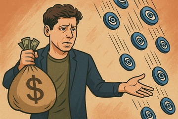 Sam Altman vendeu 65 milhões de dólares em WLD, o token caiu mais de 97% desde o pico