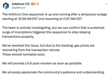  从Arbitrum宕机解读比特币L2和以太坊L2的不同道路
