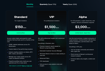 链上数据产品洞察:Nansen、Dune Analytics和LookOnChain对比分析