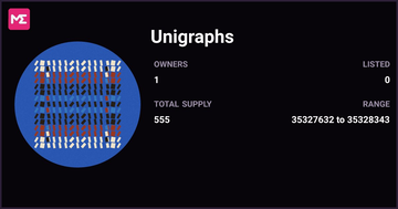 用聪生成NFT艺术品:一文了解 Ordinals上的新项目Unigraphs