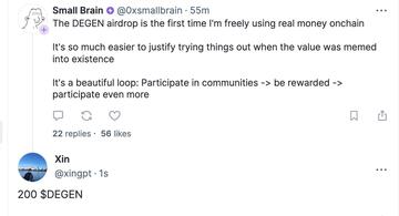 三个月市值突破10亿美金,回顾“金狗”DEGEN的崛起之路