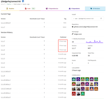 影响甚广,Ledger Connect Kit被黑事件分析