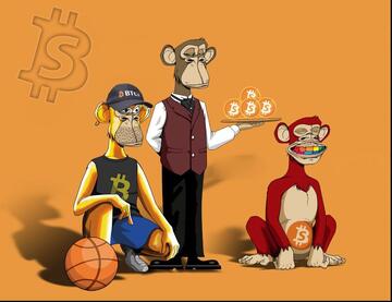 比特币NFT火爆交易额超15亿美元,这11个项目最受关注