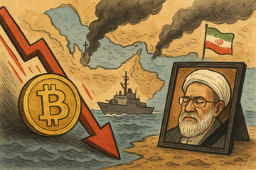 Pourquoi le bitcoin baisse-t-il aujourd'hui ? La mort d'un chef clé iranien, le détroit d'Ormuz face à un nouveau blocus