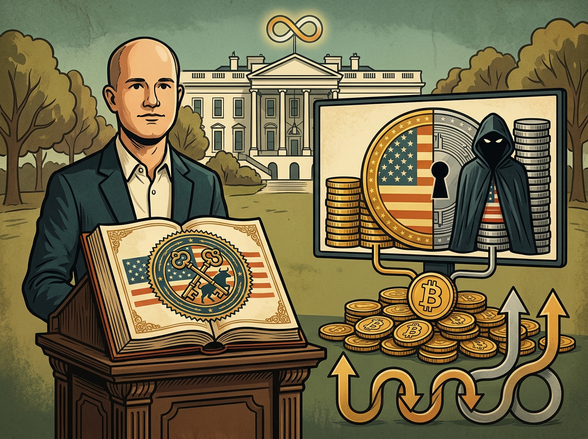 Брайан Армстронг: Coinbase впервые получила одобрение по устойчивым фьючерсам в США, половина объема торгов приходится на пользователей из США с VPN