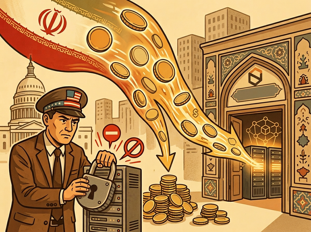 فرض مكتب مراقبة الأصول الأجنبية التابع لوزارة الخزانة الأمريكية (OFAC) عقوبات على بورصة Nobitex، متهمةً بمعالجة أكثر من نصف تدفقات الأصول الرقمية الواردة من إيران