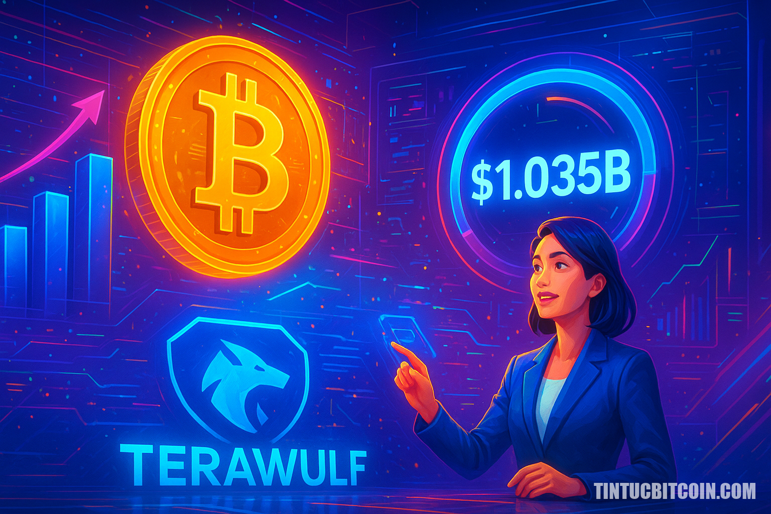 TeraWulf hoàn tất gọi vốn 1,035 tỷ USD cho đào Bitcoin