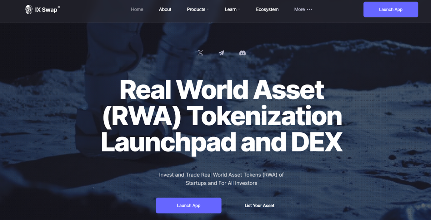 IX Swap研报:CeFi与DEX之间的桥梁,RWA赛道的"Uniswap"