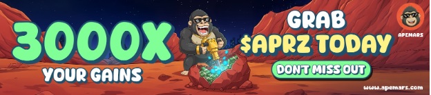Bitcoin and XRP Already Surged? Just Hours Left in APEMARS ($APRZ) Stage 7 - Grab the Best Crypto to Buy Today with 9,763% ROI