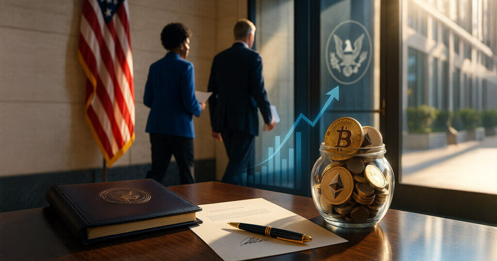House lawmakers urge SEC to implement Trump's crypto 401k executive order