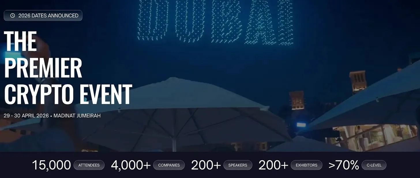 迪拜 TOKEN2049 回顾:聚光灯之外的深层变化与洞见