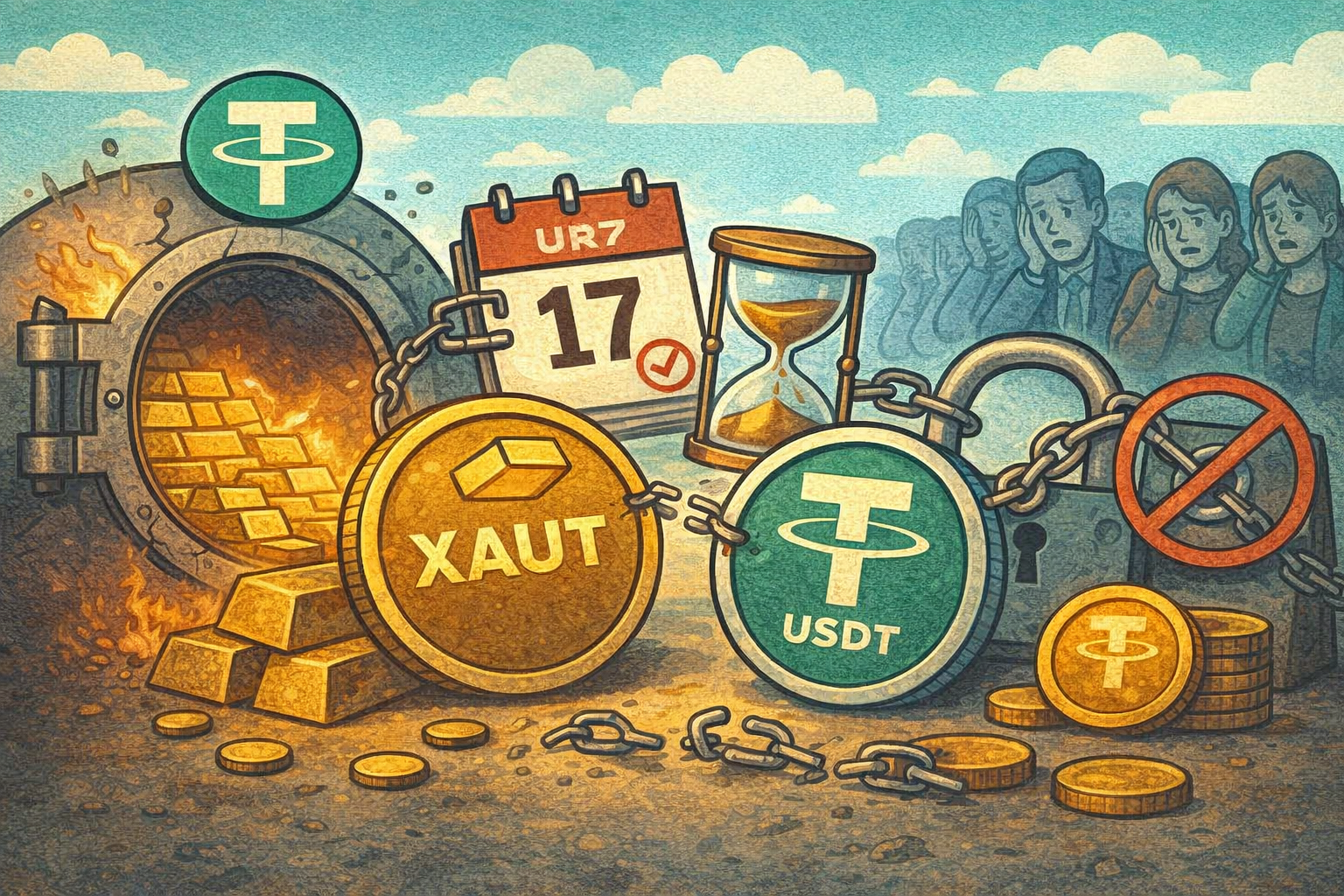 Tether chấm dứt stablecoin vàng aUSDT, người nắm giữ cần đổi lại XAUT trước ngày 17/9