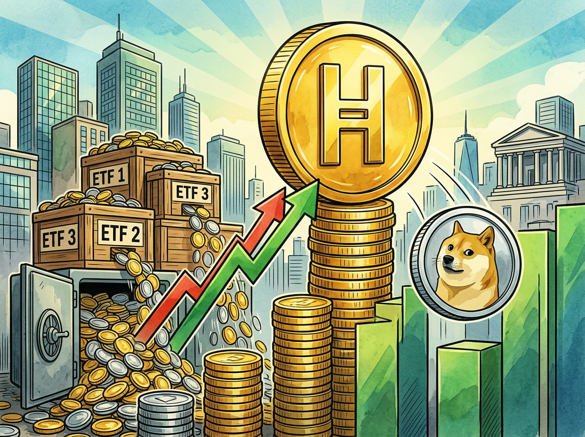 HYPE بلغت قيمتها السوقية 16.3 مليار دولار متجاوزة DOGE، وثلاثة صناديق ETF شهدت تدفقات صافية شهرية قدرها 172 مليون دولار
