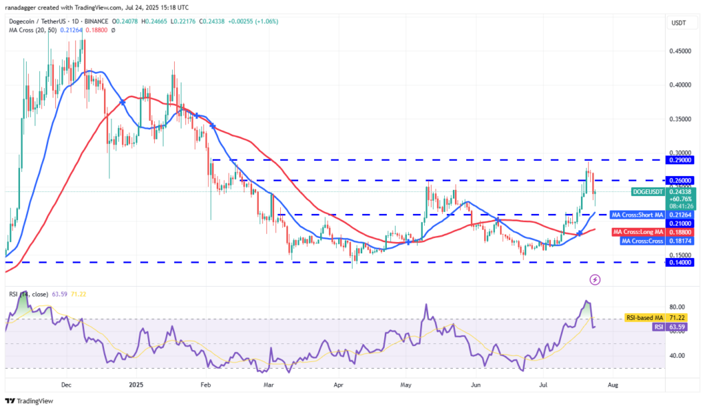 Dogecoin価格チャート |ソース: TradingView