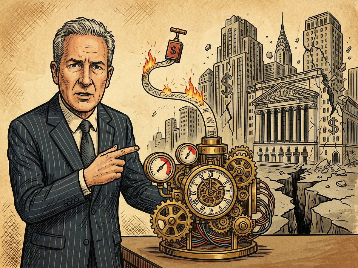 Peter Schiff Warns: US Stocks Are a Time Bomb, the “Ultimate Crash” Has Not Happened Yet