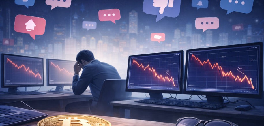 Crypto Social Interest Collapses as Market Enters a Critical Phase