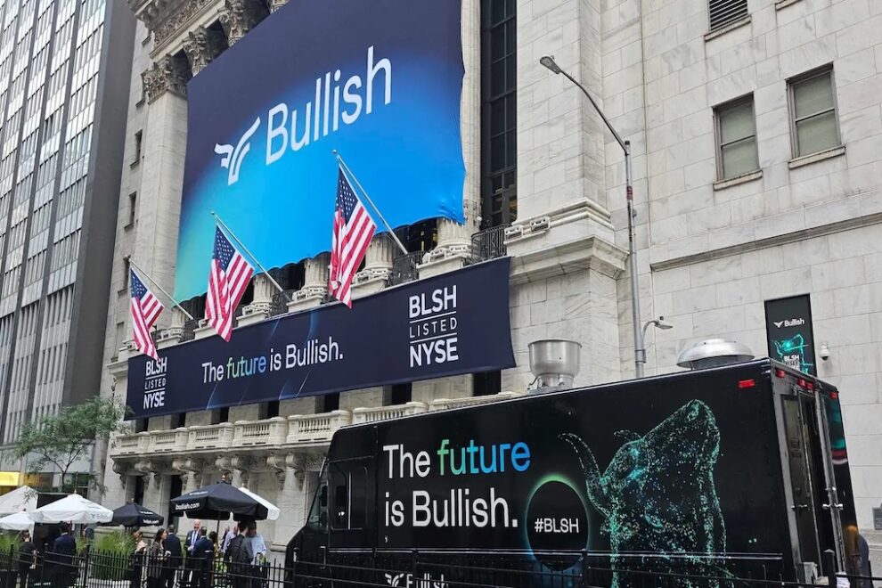 暗号資産取引所Bullish、上場──初値はIPO価格の2倍を超える102ドル