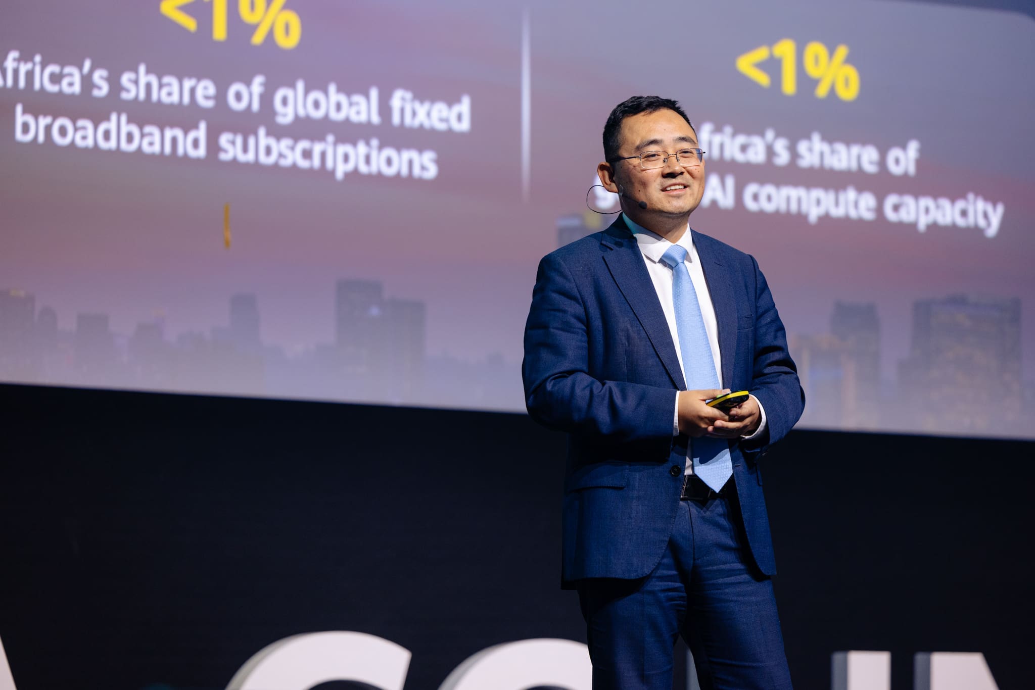 Kui Zheng, Deputy General Manager of Huawei South Africa
