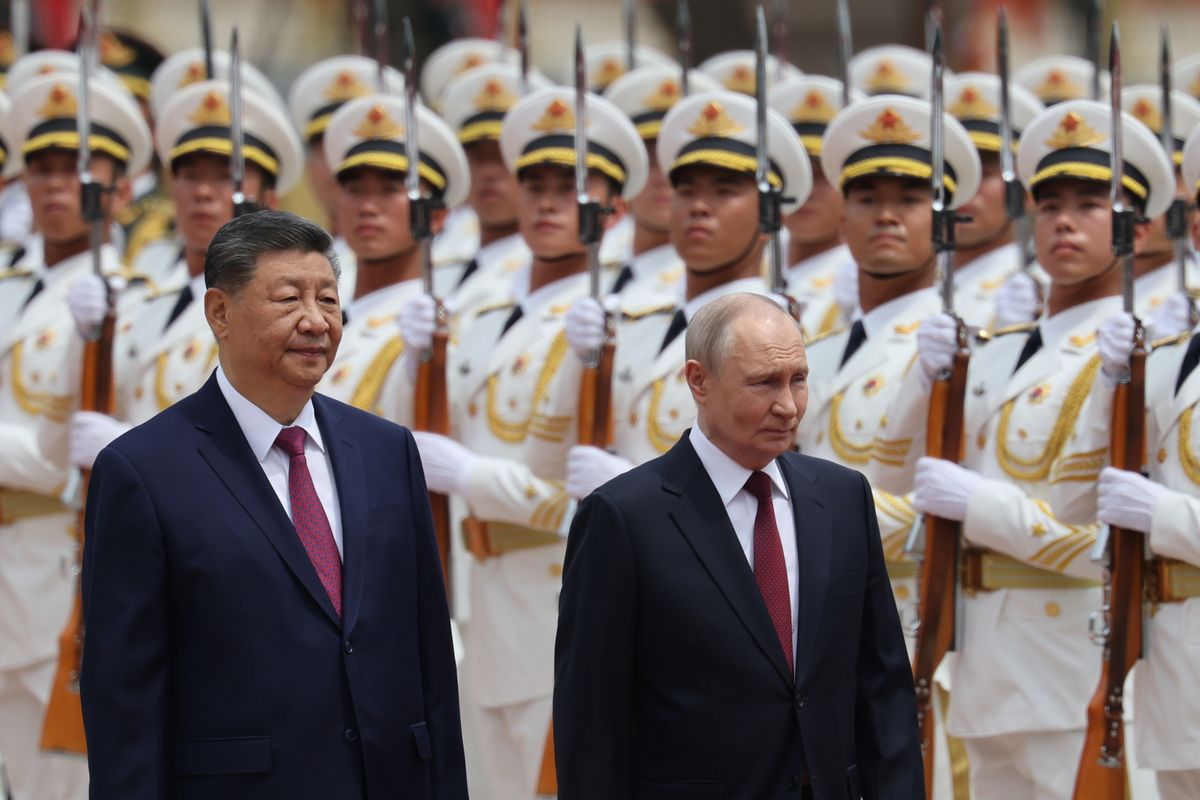 Putin and Xi Jinping