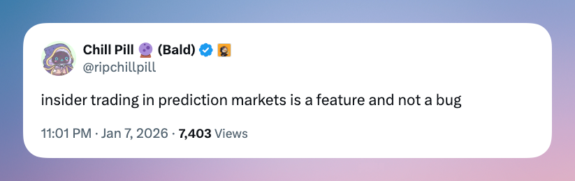 Onchain: New Year, Same old industry