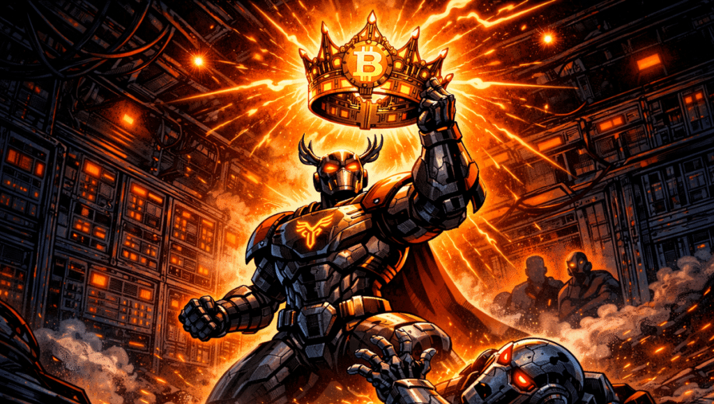 Bitdeer triumphs over MARA and claims the hashrate crown.