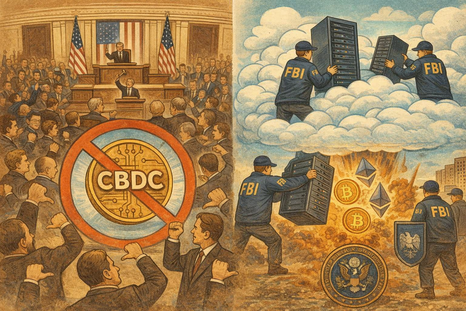 Journal Gate (24 juin) : la Chambre des représentants des États-Unis adopte une interdiction de la CBDC de la Réserve fédérale ; le ministère américain de la Justice saisit les comptes de cloud computing du groupe Huibang