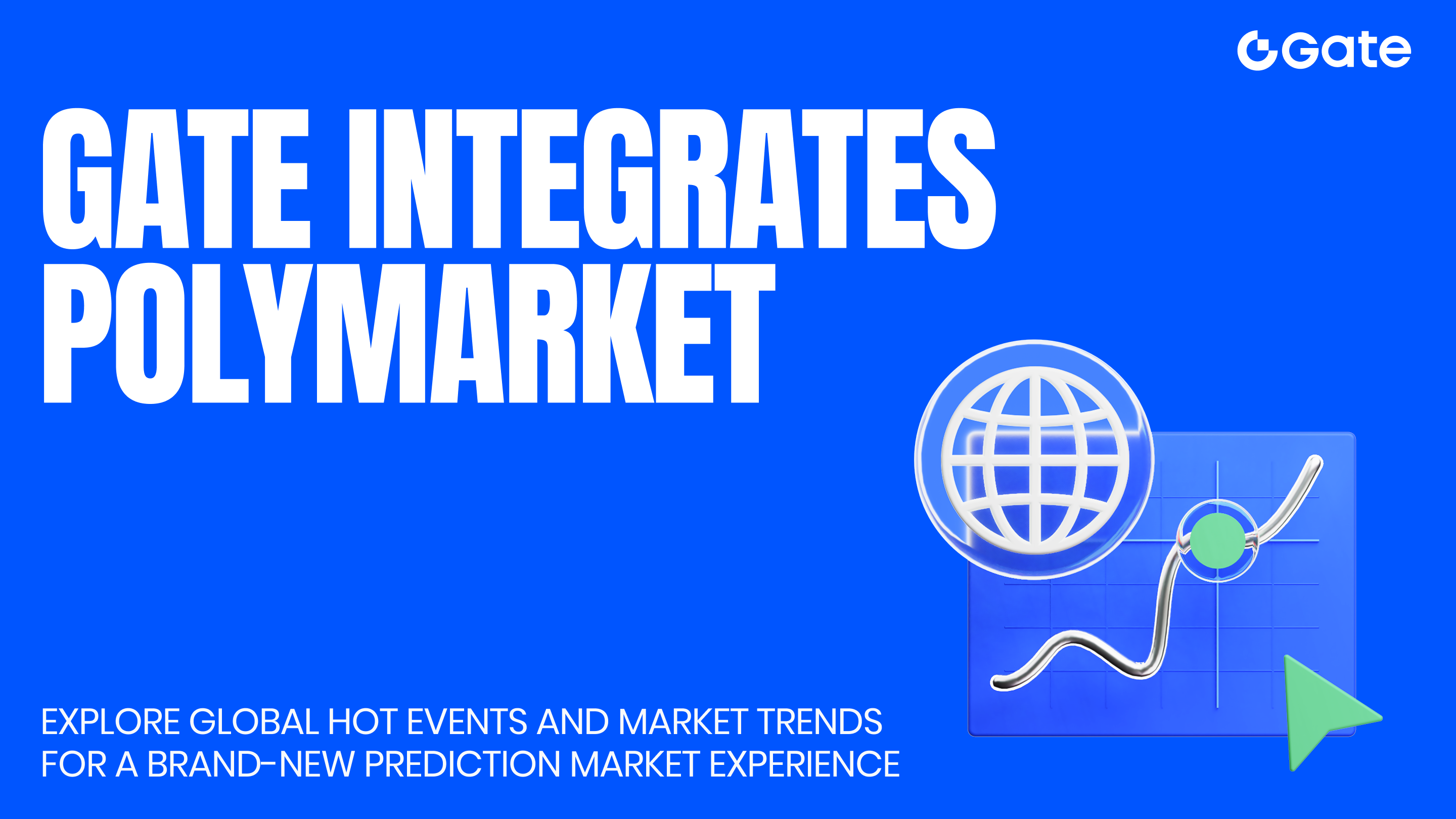 Gate Integrates Polymarket as First Centralized Exchange to Launch Prediction Market Module