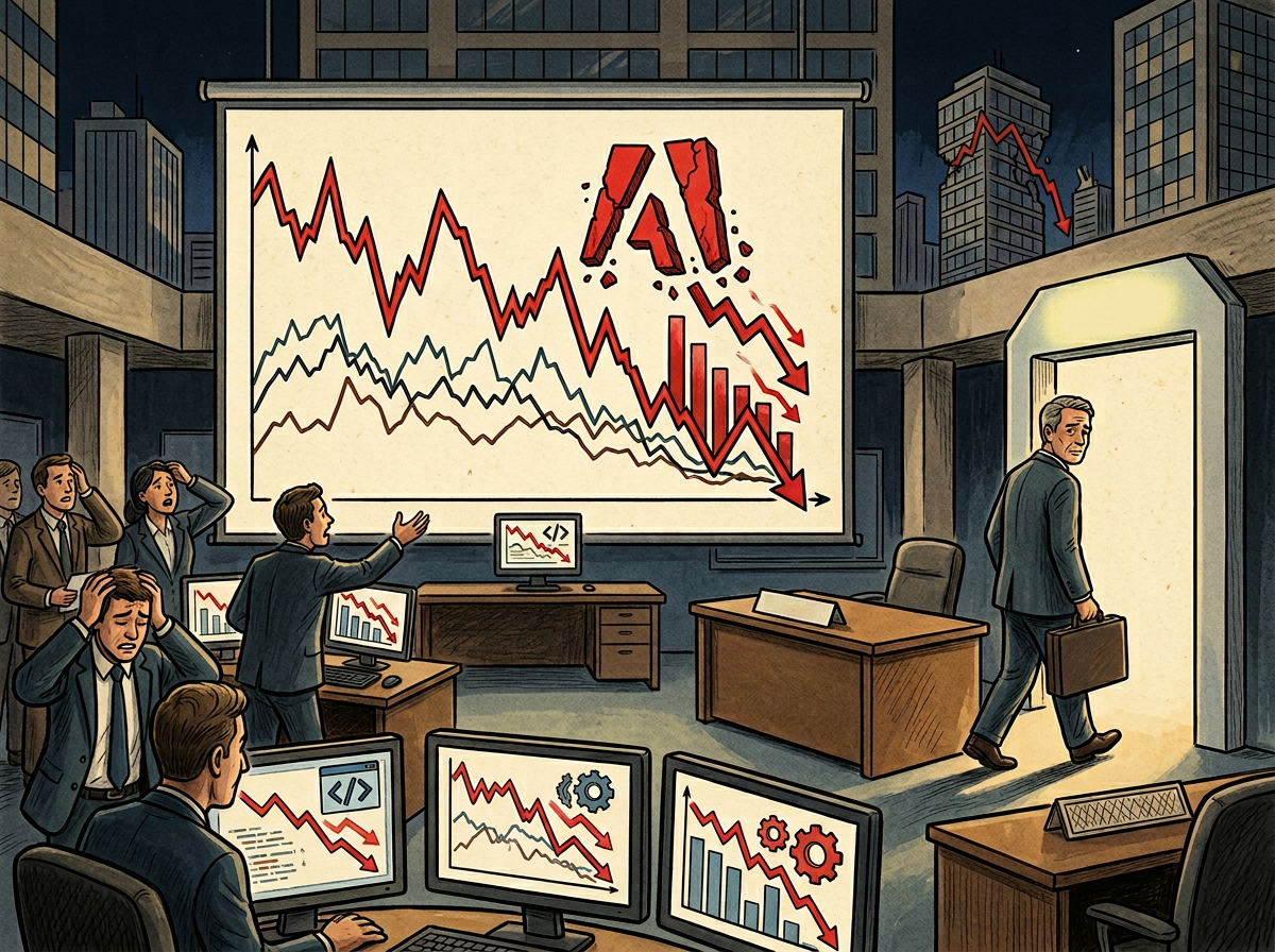 Harga saham Adobe pasca sesi turun 5,5%, kepergian CFO memperparah kekhawatiran terhadap saham-saham perangkat lunak