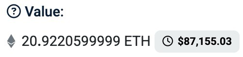 $87K クジラが$HYPERで購入。