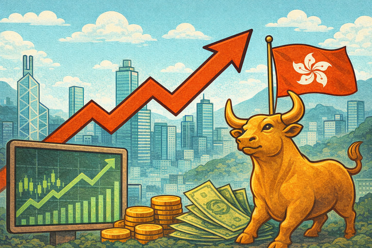 ارتد مؤشر هانغ سنغ بنسبة 0.6%، ليعكس تراجع الأسهم الأميركية خلال الليل