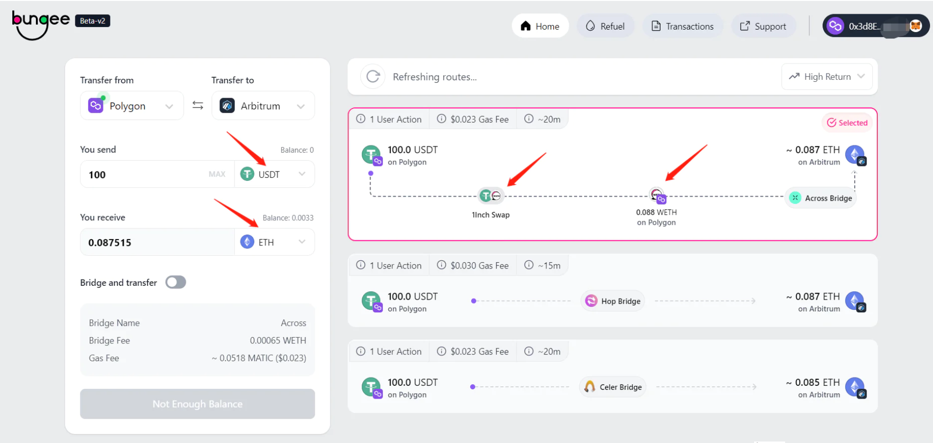 Arbitrum奥德赛首周跨链交互指南