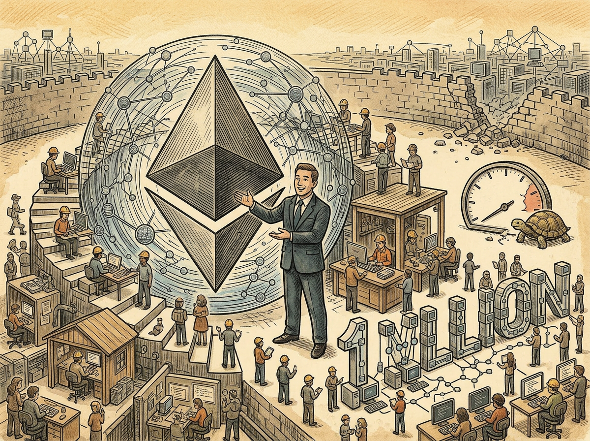 CEO Sharplink: Tốc độ không phải là hào thành của Ethereum, mà 1 triệu nhà phát triển mới là năng lực cạnh tranh cốt lõi