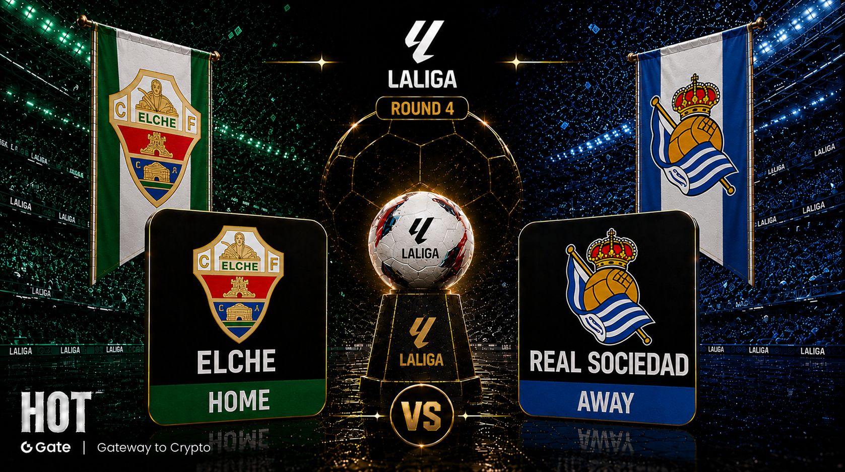 Jornada 4 de LaLiga, Elche vs. Real Sociedad: ¿por qué el dinero del mercado de eventos se inclina más por el equipo visitante?