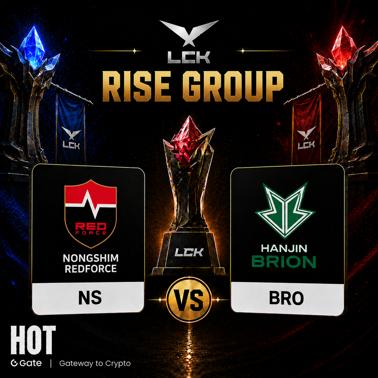 リーグ・オブ・レジェンド LCK Rise Group：Nongshim RedForce対HANJIN BRION――51％対50％のイベント契約で、資金はどちらの勝利に賭けられているのか？