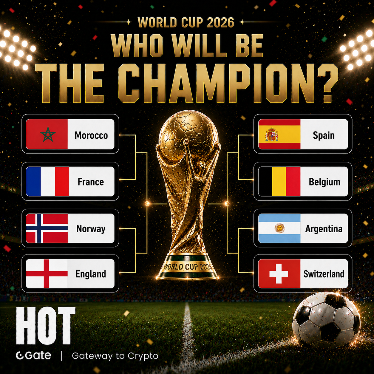 2026 Coupe du Monde : prédiction du vainqueur – la France en tête avec 33% des paris, quel impact sur le marché après la victoire de l'Argentine contre l'Égypte ?