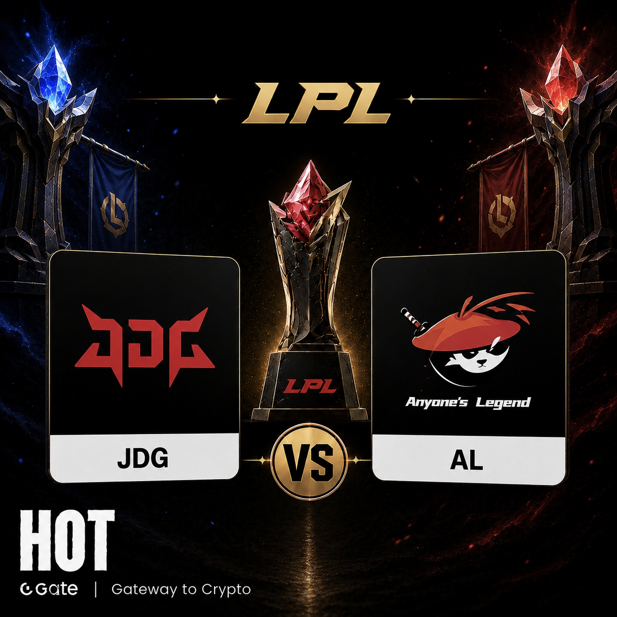LPL 焦点战 JDG 对 AL：预测市场押注概率 52% vs 49%，最终胜者会是谁？