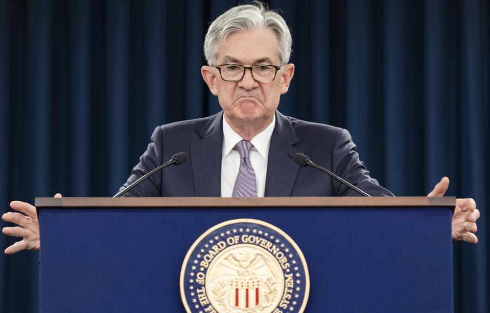 連邦準備制度、Fed、ジェローム・パウエル、ビットコイン、ビットコイン価格、暗号、画像