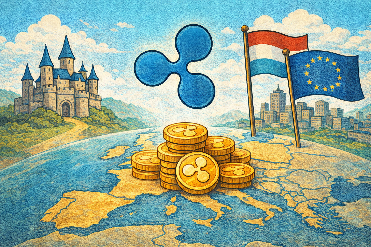 Ripple mendapatkan otorisasi awal MiCA di Luksemburg, mencakup seluruh 30 negara di EEA