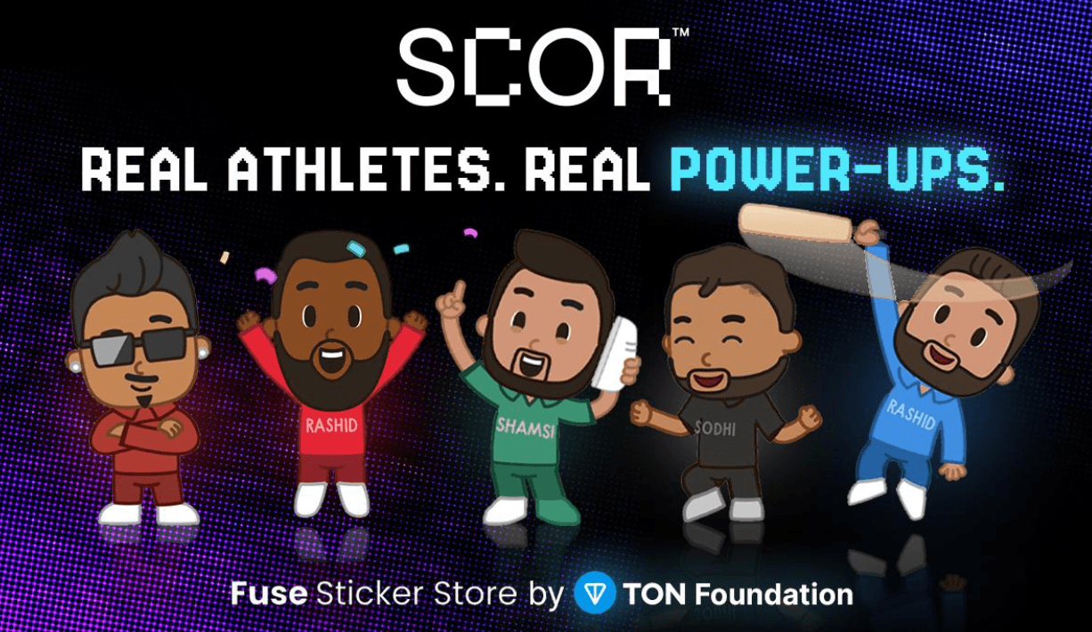 TON Foundation dan SCOR Memperkenalkan Stiker Olahraga Web3 dengan Hadiah Gameplay yang Nyata