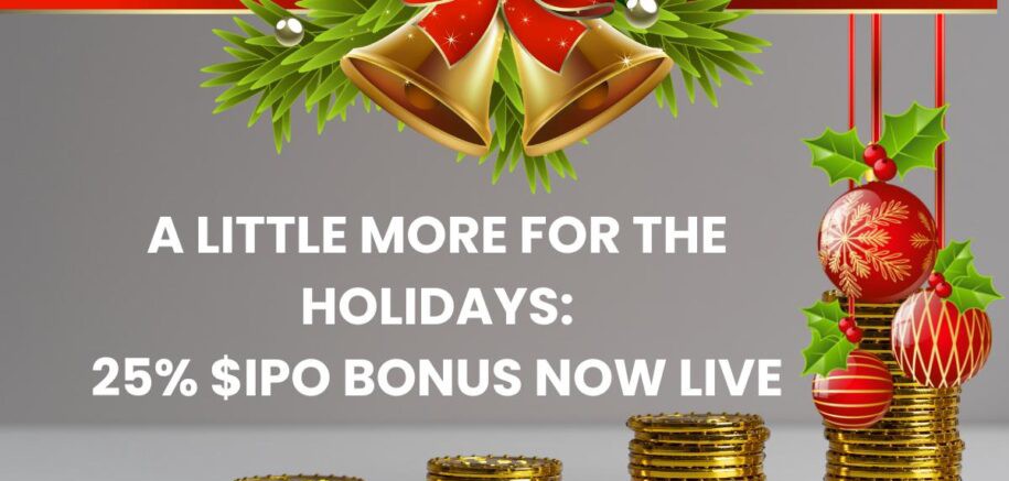 Christmas Crypto Presale Offer: IPO Genie Adds 25% Bonus Ahead of 2025 Rally