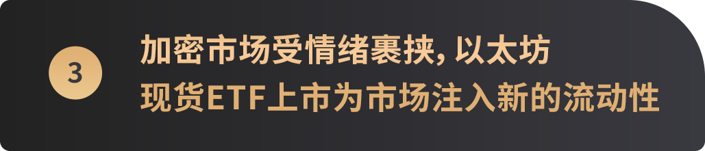 WealthBee宏观月报:美国降息倒计时或开启,以太坊十周年迎现货ETF上市,市场情绪螺旋式修复