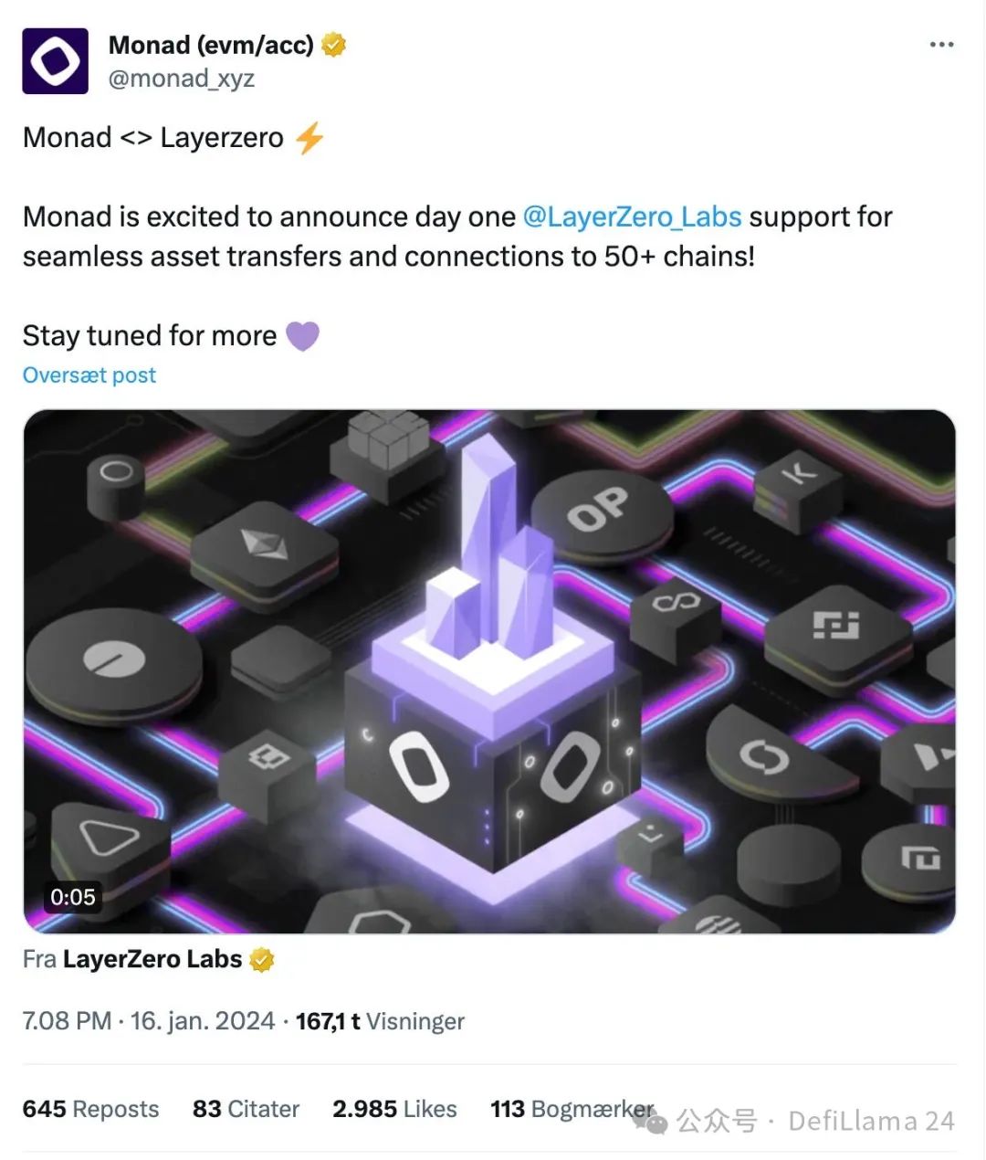 Monad为何是2024年备受期待的L1?