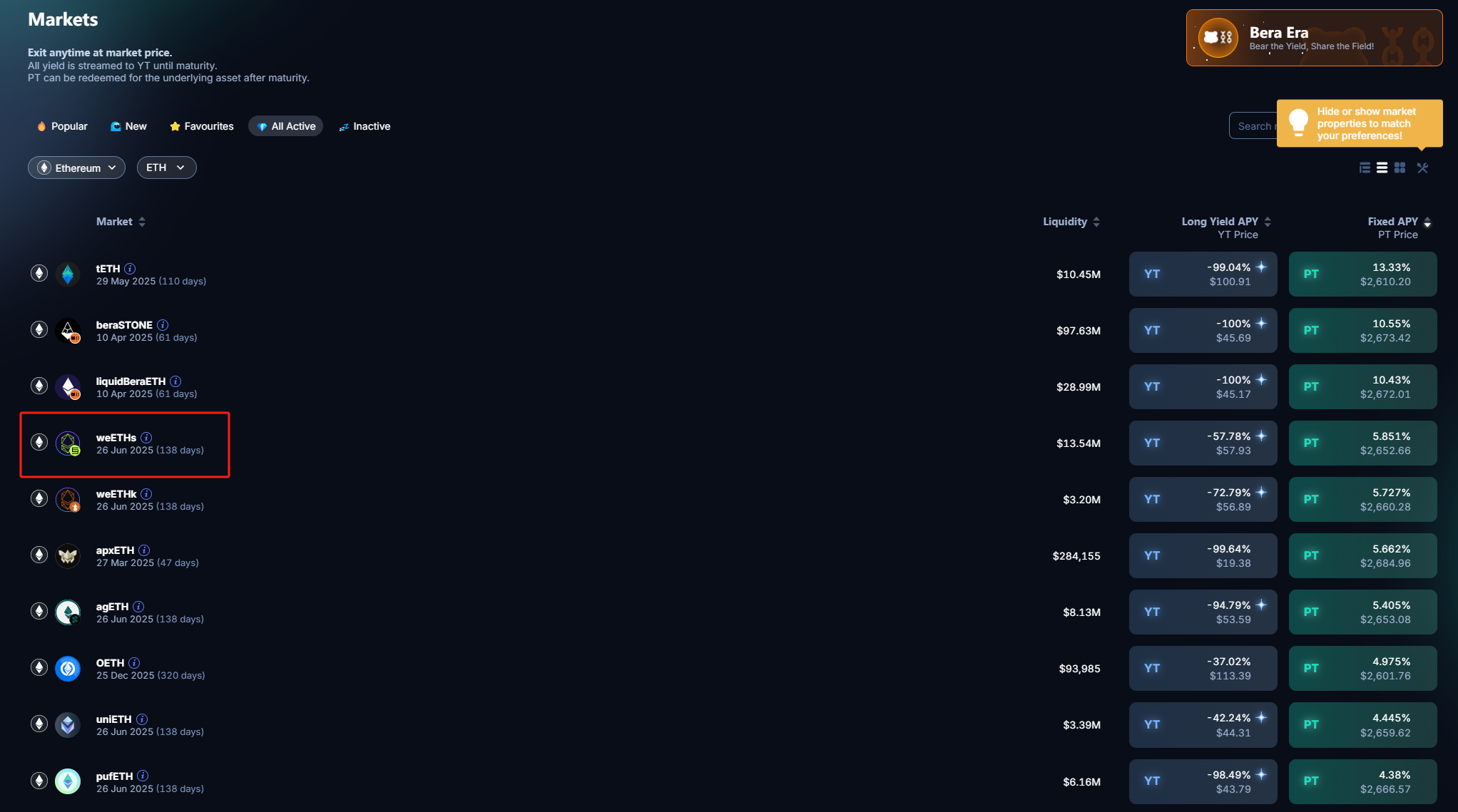 Ether.fi:场内ETH Holders的最佳收益率机会