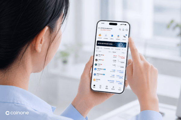 Coinone Korea Investment & Securities WTS connection menu. Source: Coinone