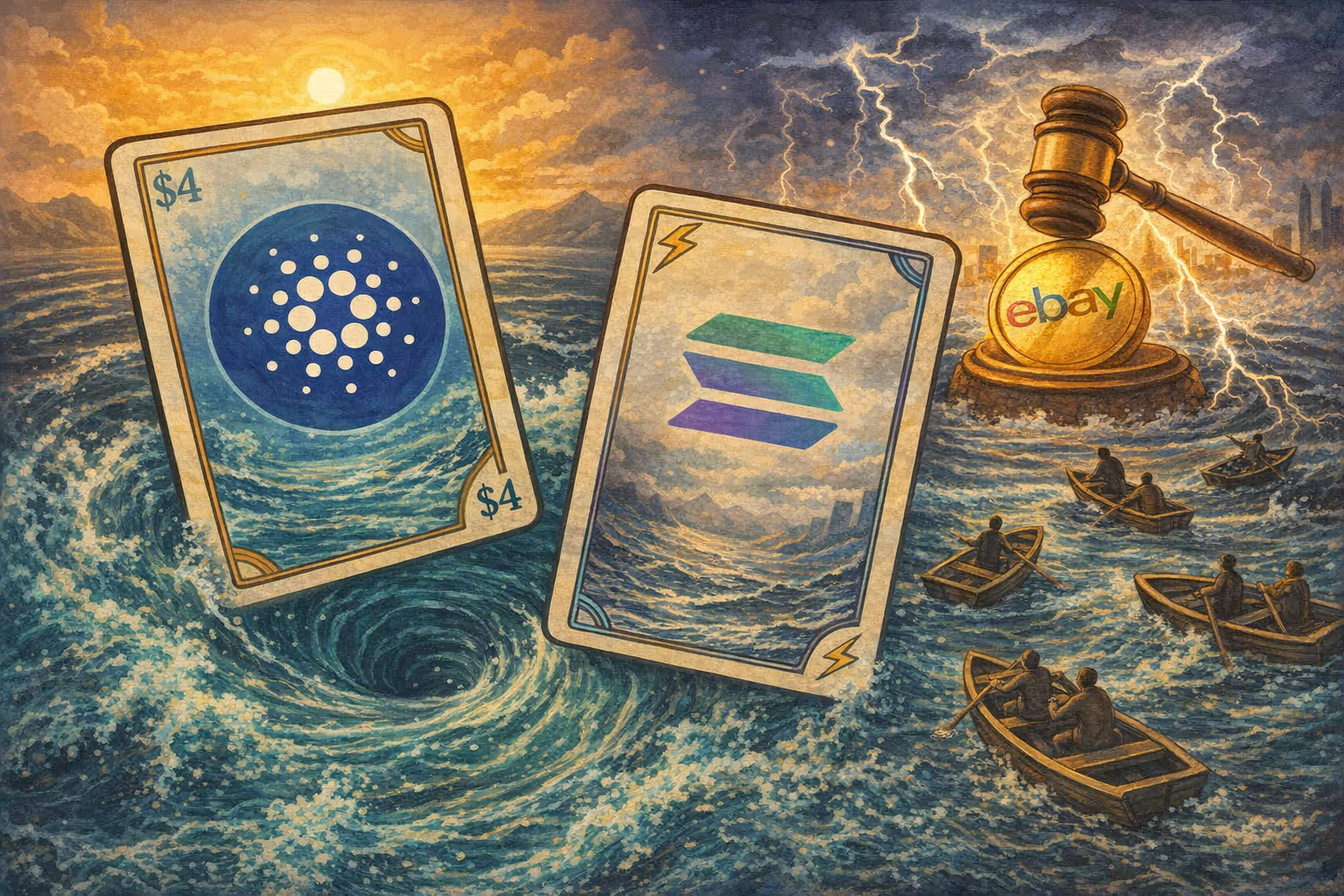 تقرير Maelstrom: تستهدف CARDS نهاية الصيف عند 4 دولارات، ويدفع تحدي رسوم المعاملات على Solana إلى منافسة eBay